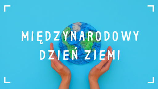 Błękitna kartka międzynarodowy dzień ziemi